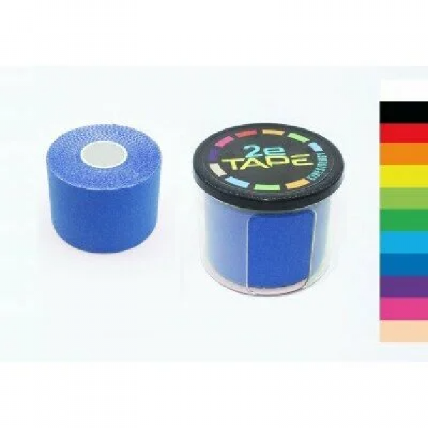 Mavi %100 Pamuklu Kinesio Bant 5cmx5m 2e Tape