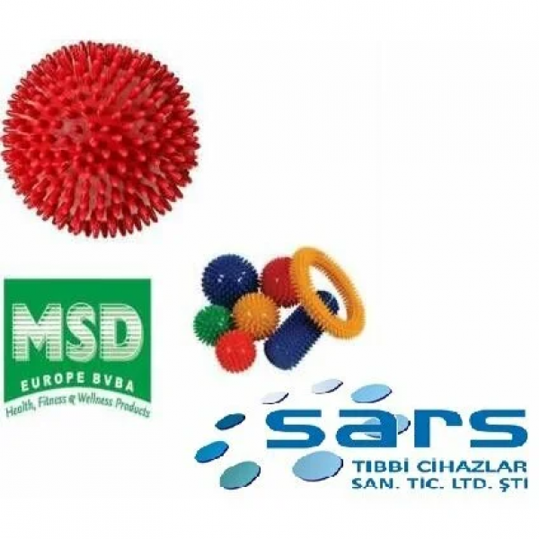 Dikenli El Egzersiz Topu 9CM