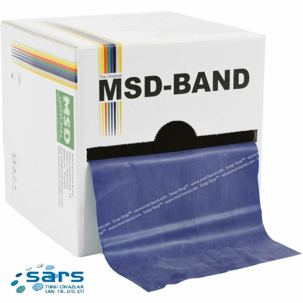 MSD Egzersiz Bandı - 45,50 Metre Mavi