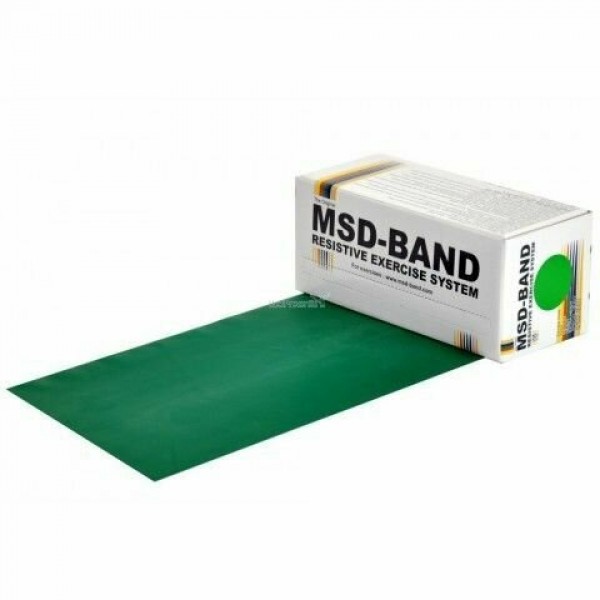 MSD Egzersiz Bandı - 5,5 Metre Yeşil	