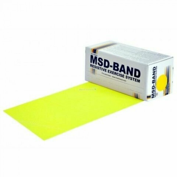MSD Egzersiz Bandı - 5,5 Metre Sarı	