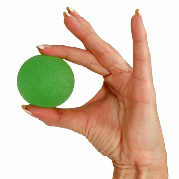 MSD Squeeze Ball - Silikon El Egzersiz Topu-YEŞİL