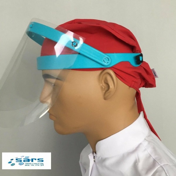 Yüz Koruyu Siperlik - 5 Adet Şeffaf Cam ve Gözlük Hediyeli